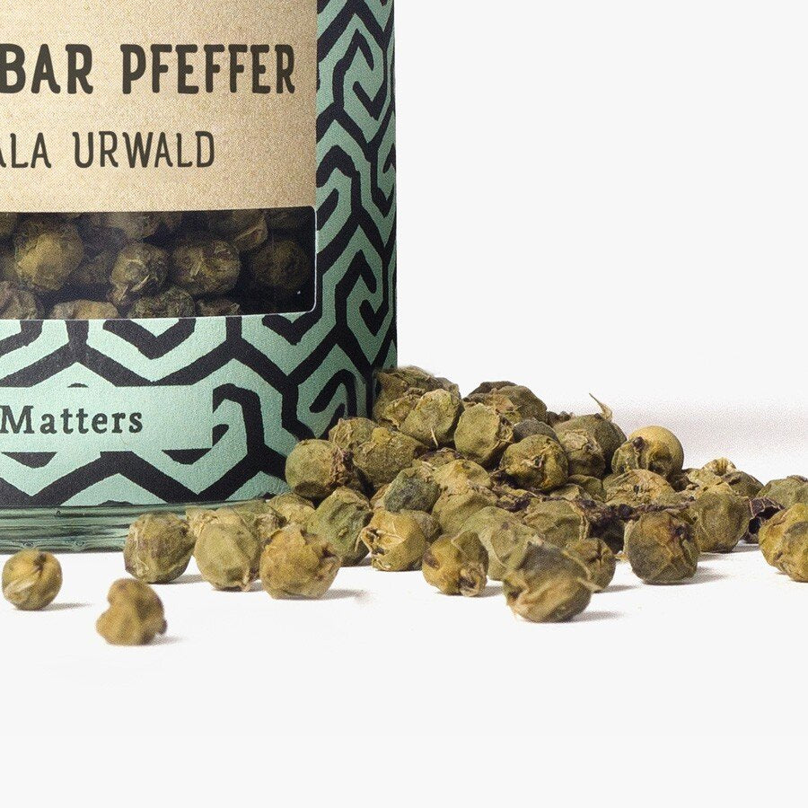 Grüner Malabar Pfeffer