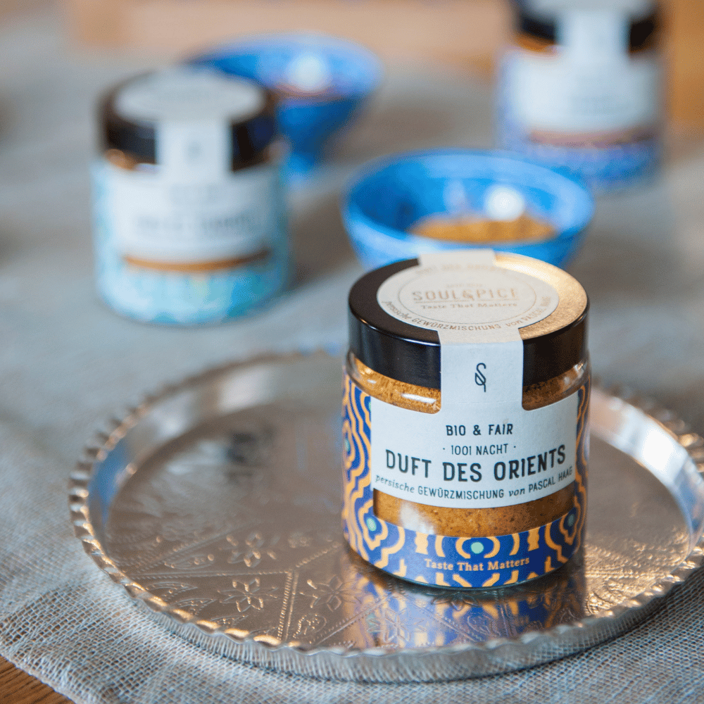 Duft des Orients auf Teller