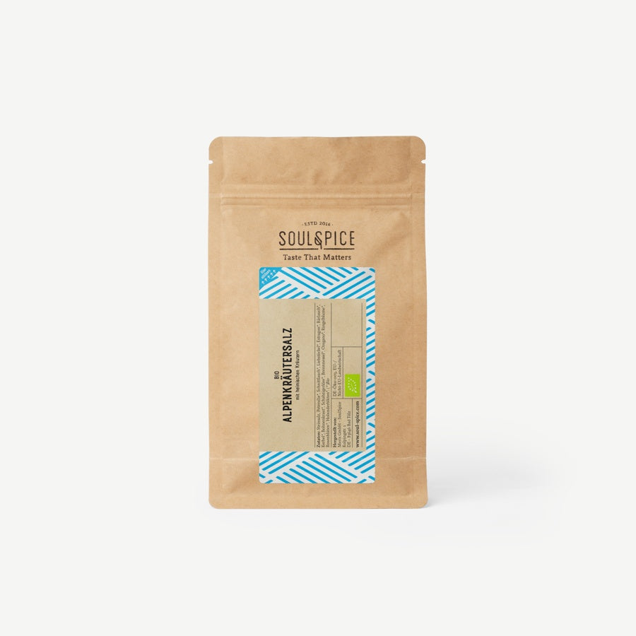 Kräutersalz mit essbaren Blüten