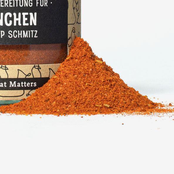 Hähnchen Gewürz Nahaufnahme