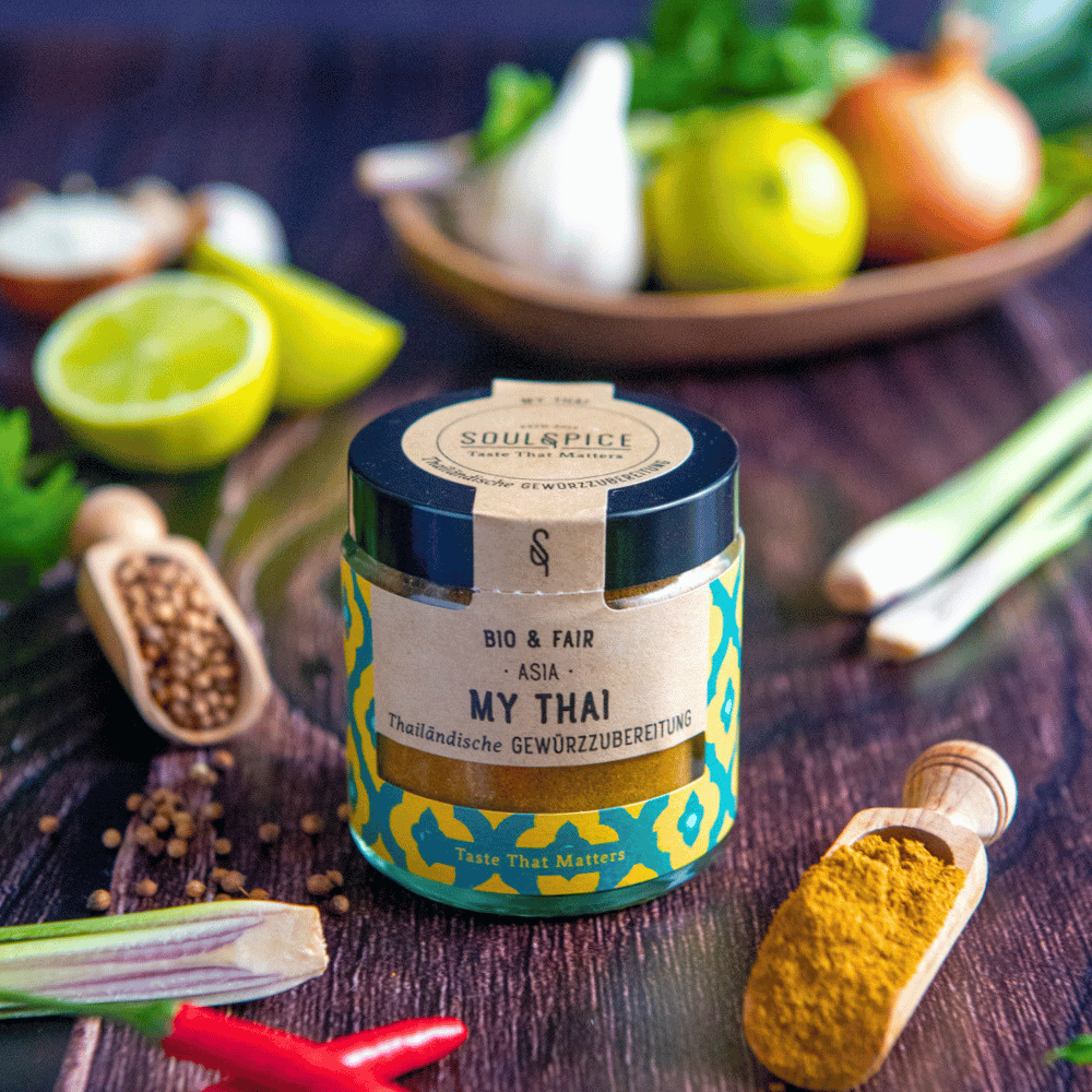 My Thai curry mit Zutaten