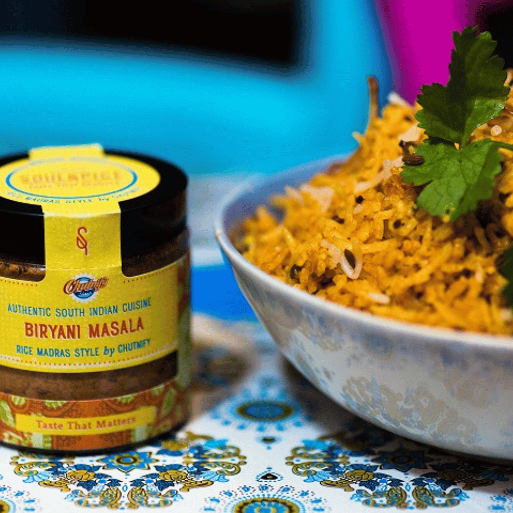 Biryani Masala mit Reis
