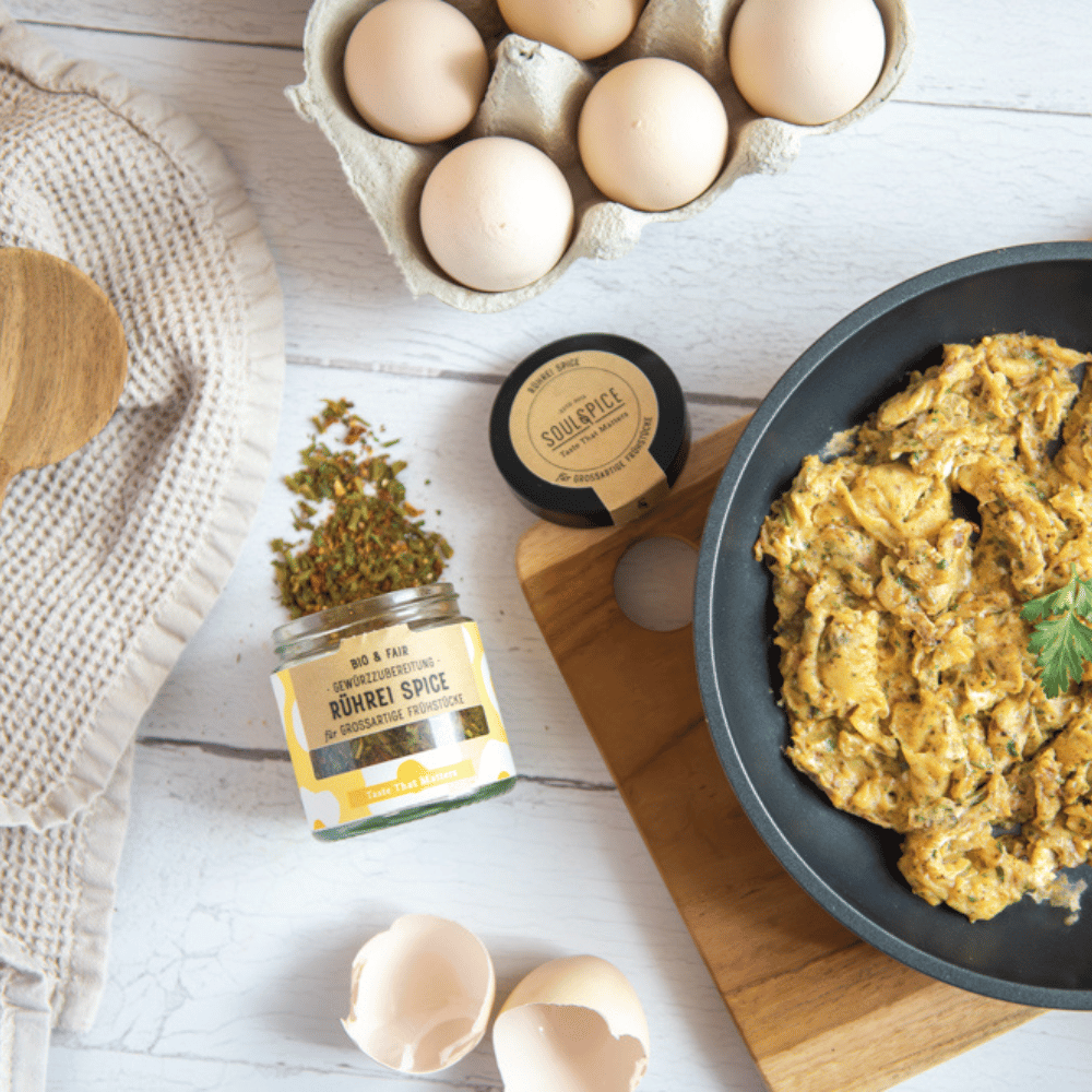 Rührei Spice mit Rührei