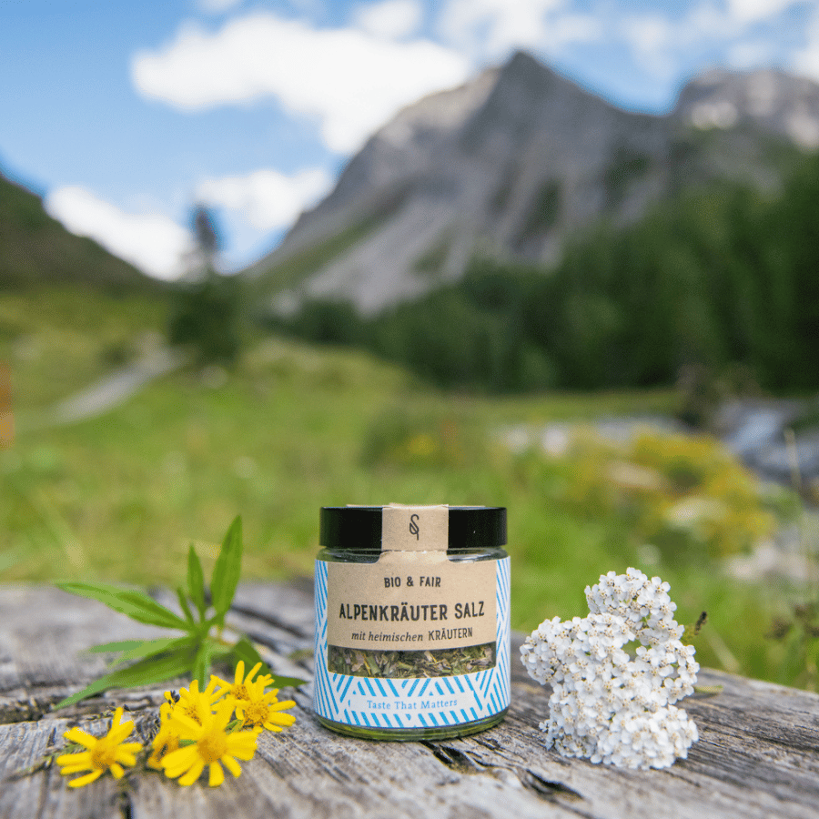 Alpenkräuter Salz