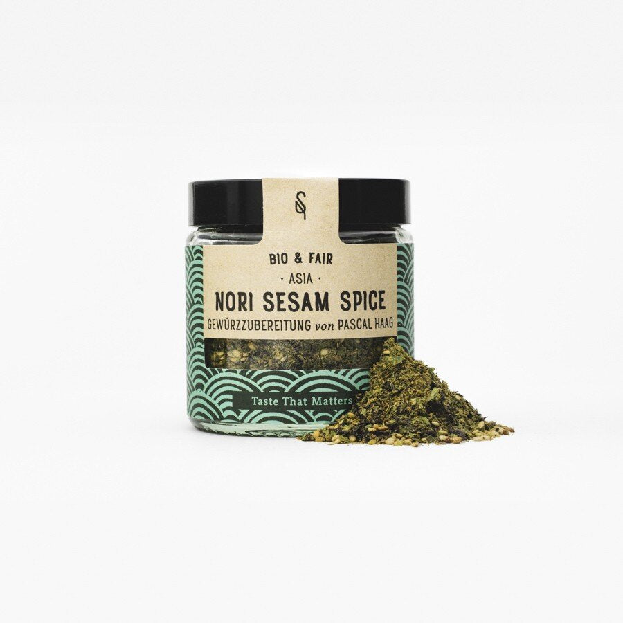 Nori Sesam - japanische Gewürzmischung im Glas