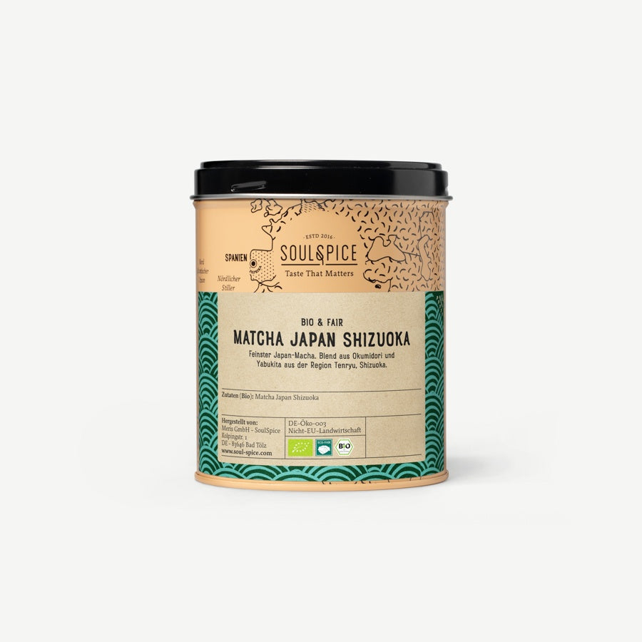 Matcha Grüntee Dose