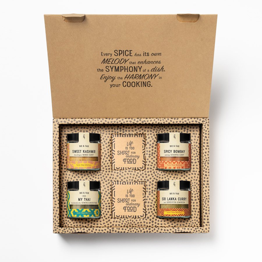 Geschenkbox Curry-Kollektion
