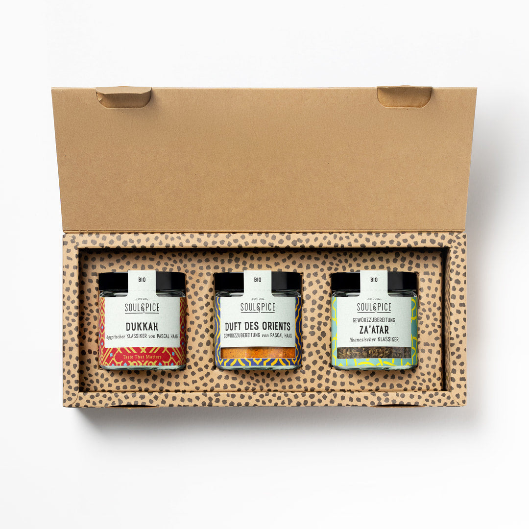 Orient Gewürze 3er Geschenkbox