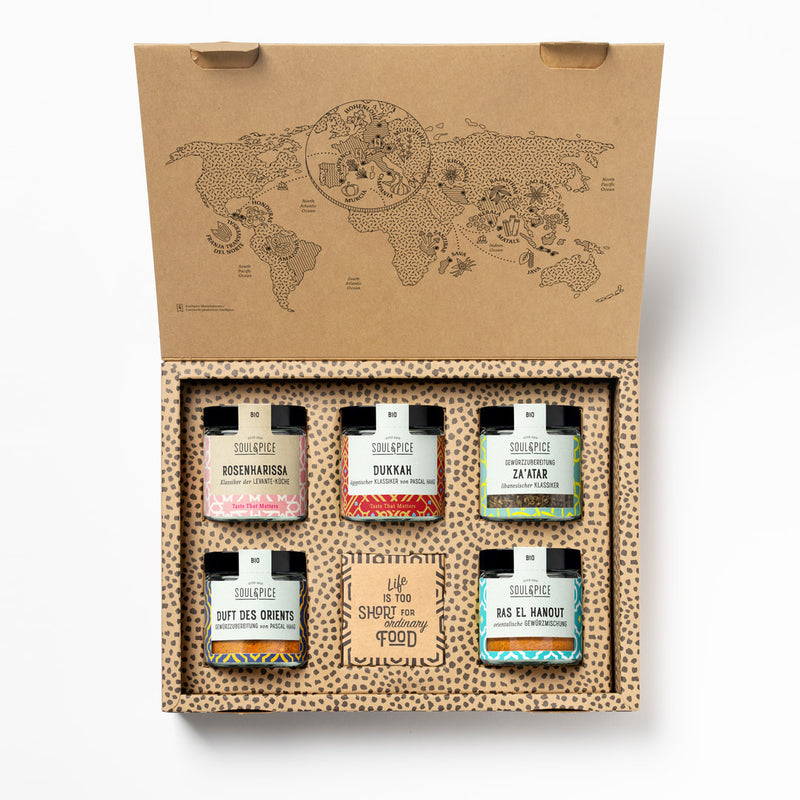 Orient Gewürze 5er Geschenkbox