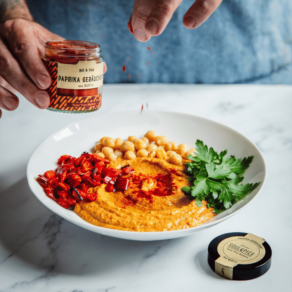 Hummus mit geräucherter Paprika
